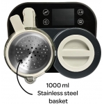 Beaba 芘亞芭 Babycook® Smart 6合1智能 嬰兒蒸煮攪拌輔食機 (炭灰色)